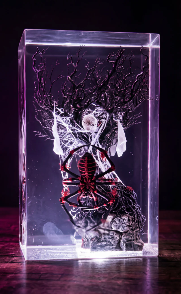 Goth Resin Lamps