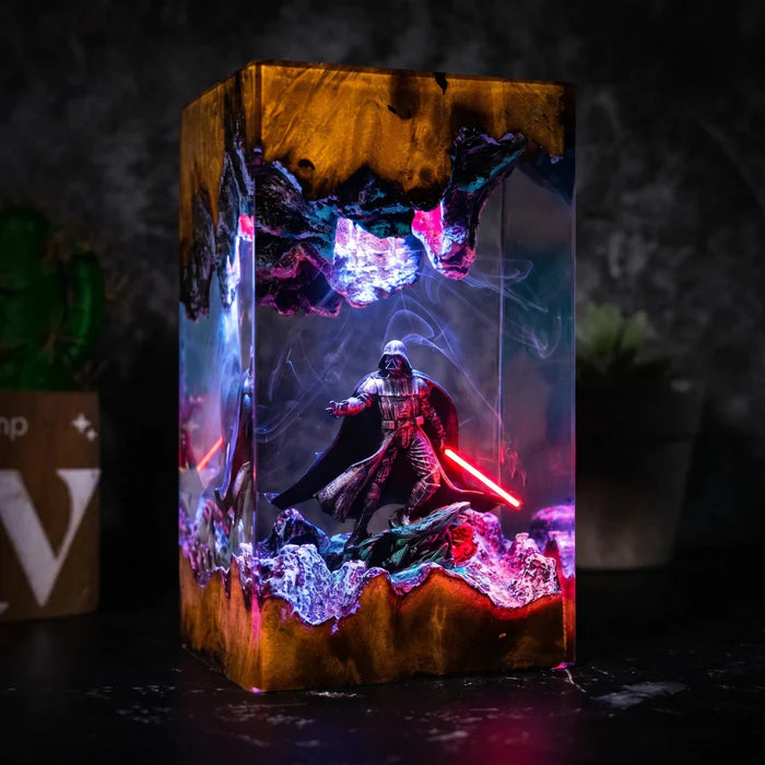Dark Lord Resin Lamp