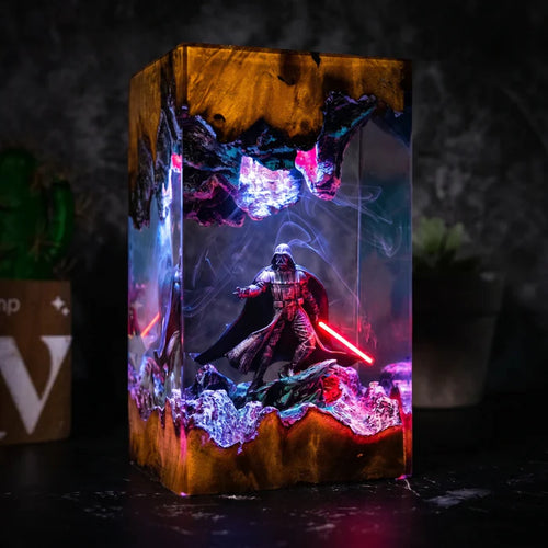 Dark Lord Resin Lamp