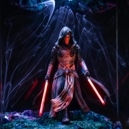 Fallen Knight Resin Lamp